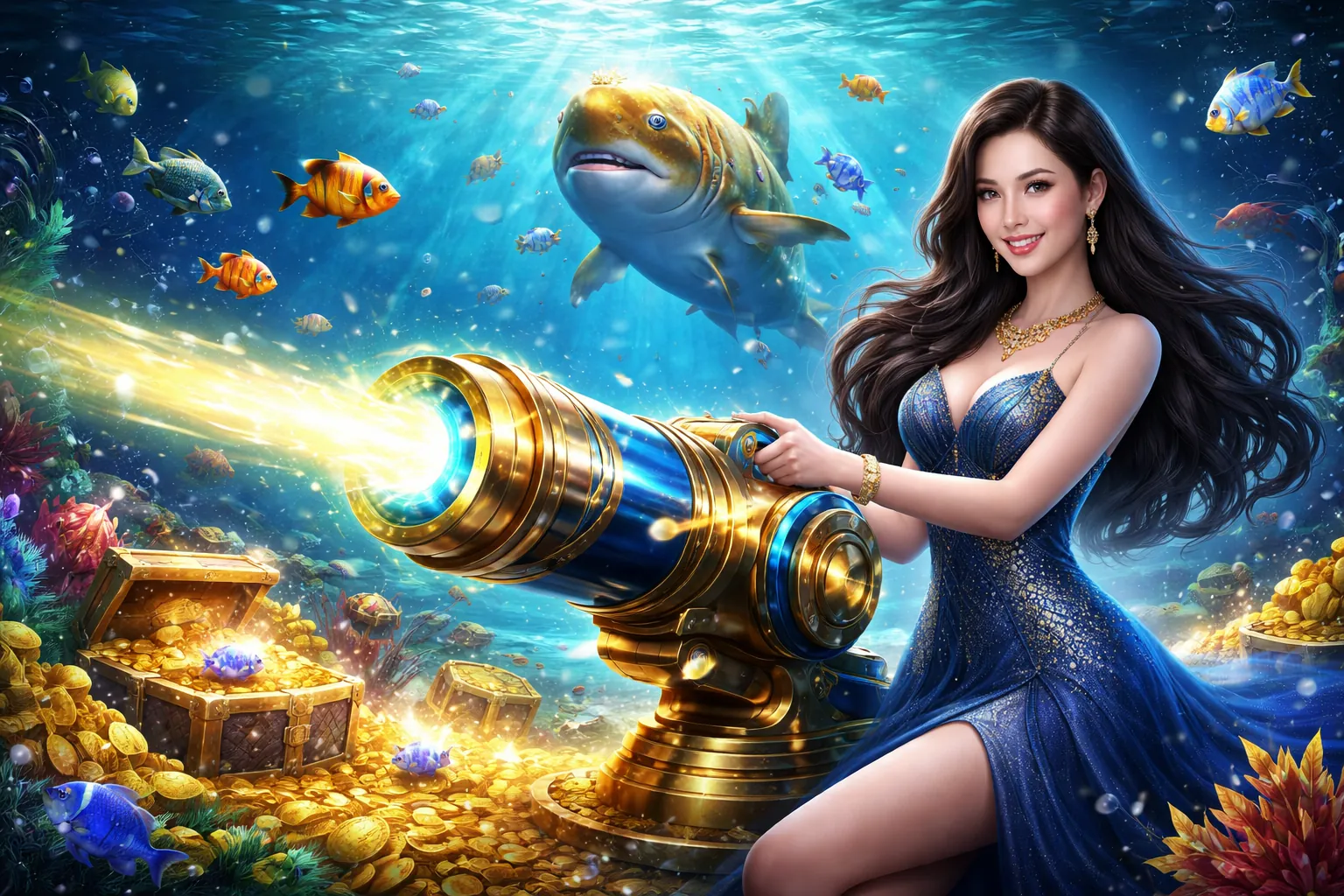 Thế giới bắn cá 66ff với đồ họa sống động